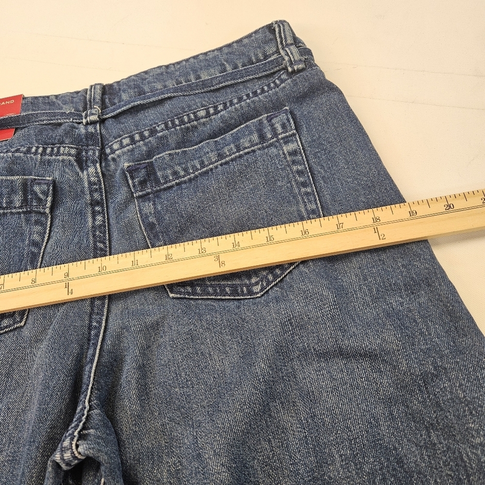 Lucky Brand NWT Palazzo Blue Jeans Size 2/26 26 X 31 Retail $129 Wide Leg - Picture 11 of 12